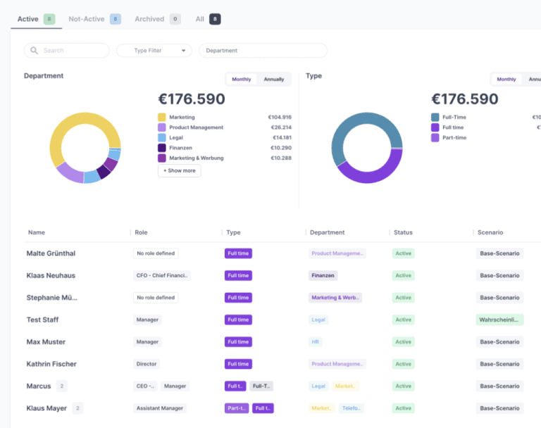 Finanzplaner Software